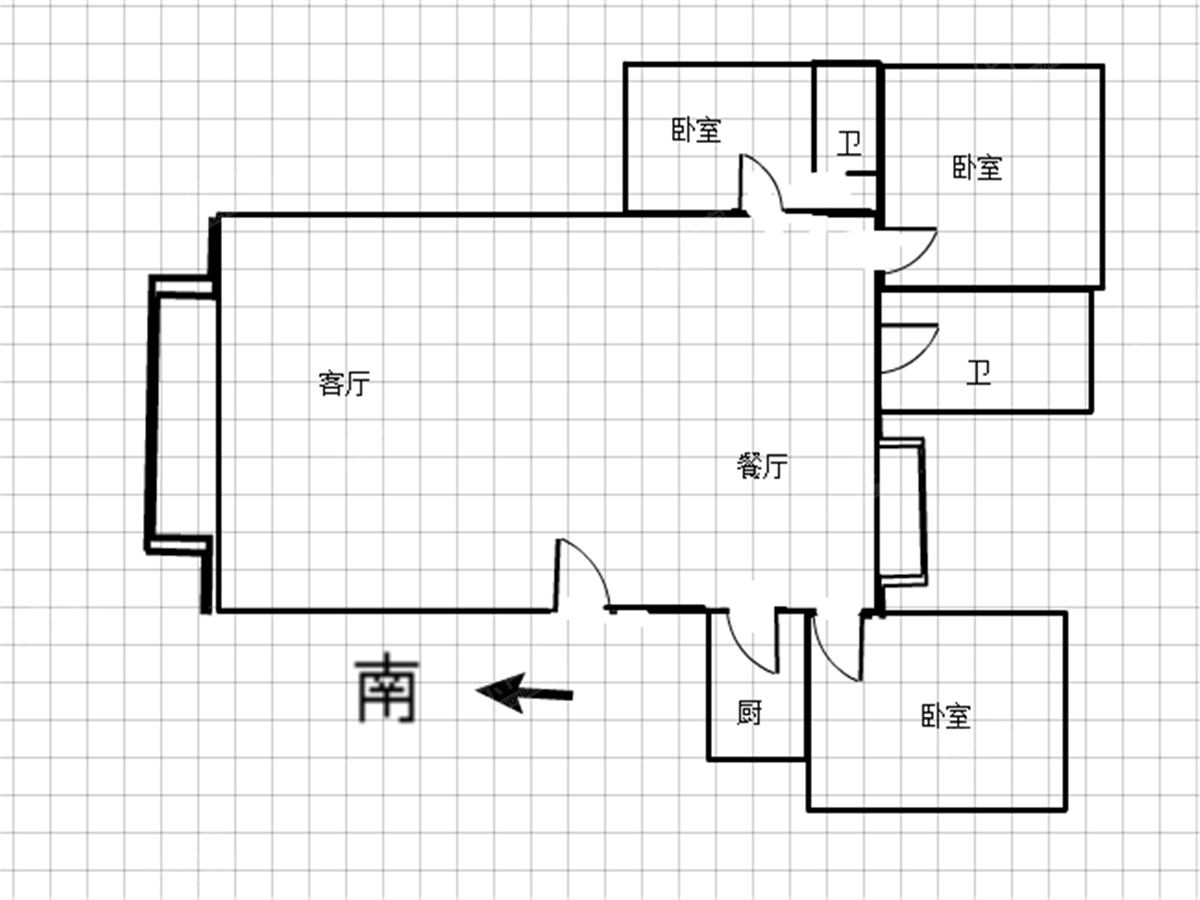 新乐苑户型图