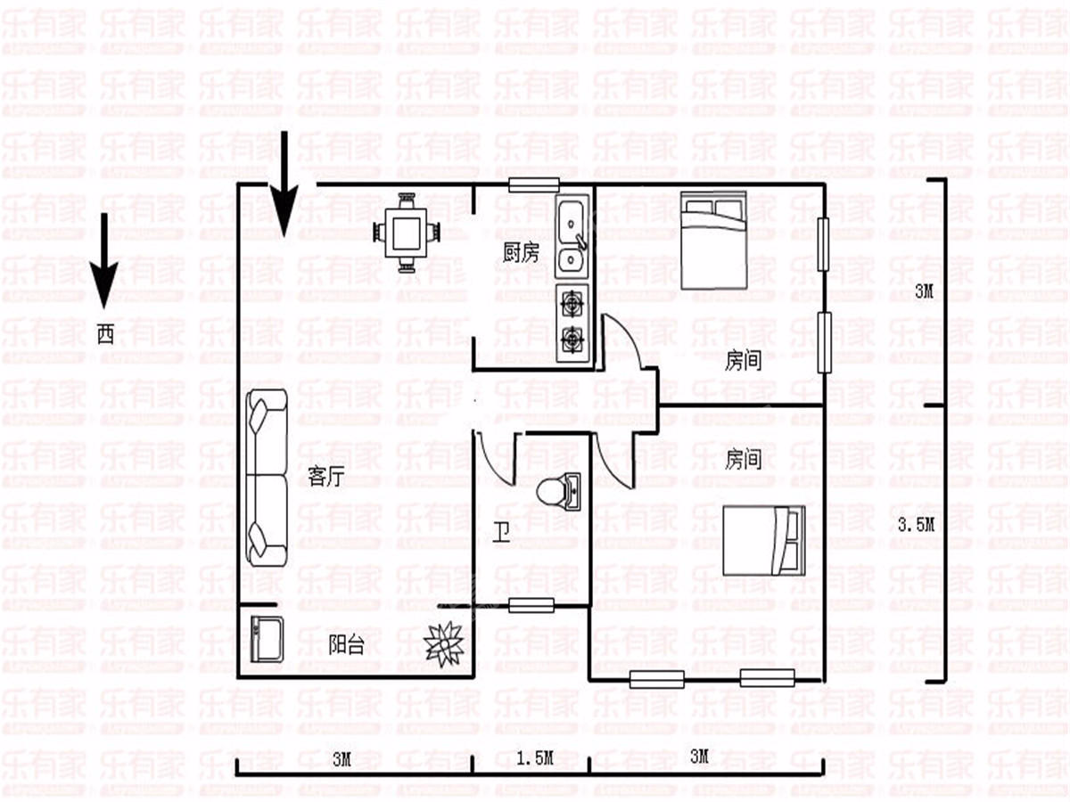 美吉特公寓户型图