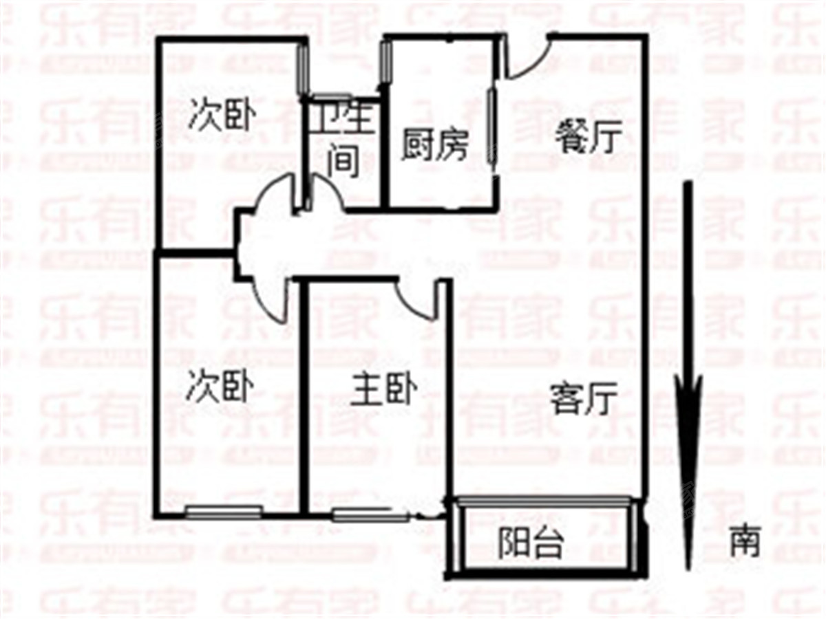 聚福公馆户型图