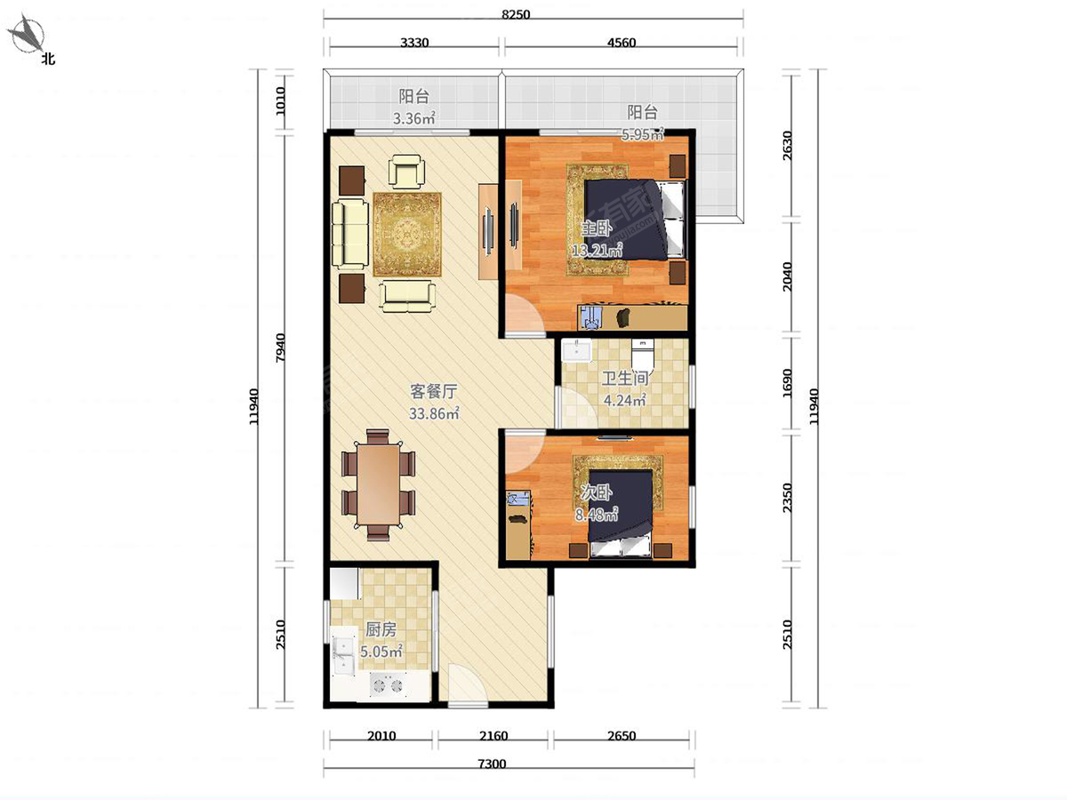 深业东城上邸户型图