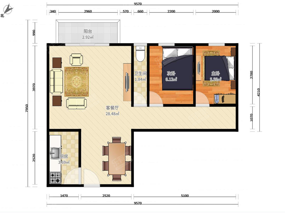 玉雅居户型图