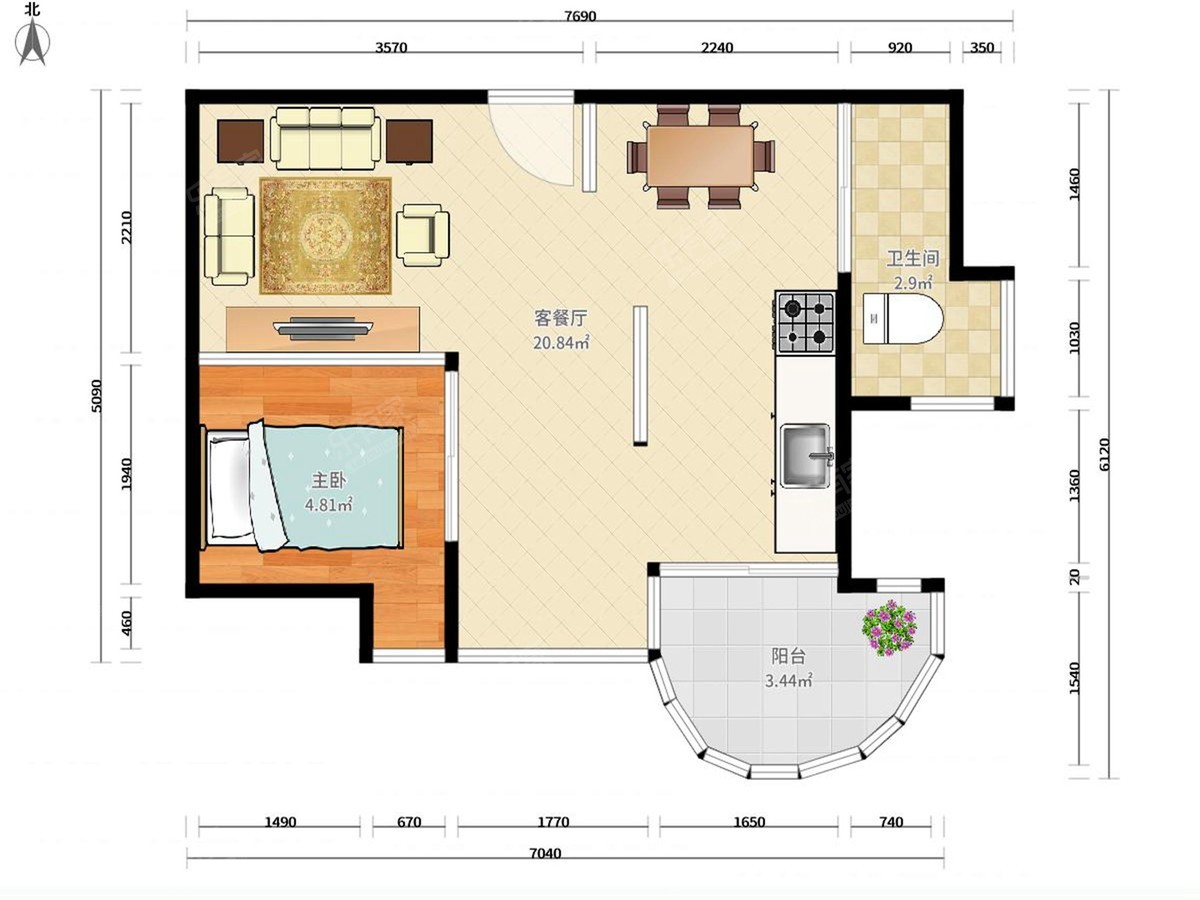 天骄华庭户型图