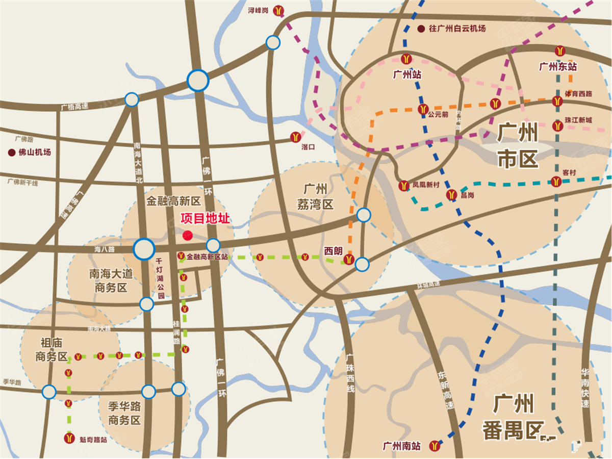 德高信易联金融广场位置图1