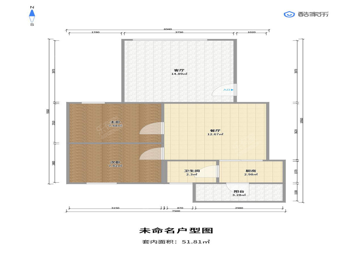新港花园（东区）户型图