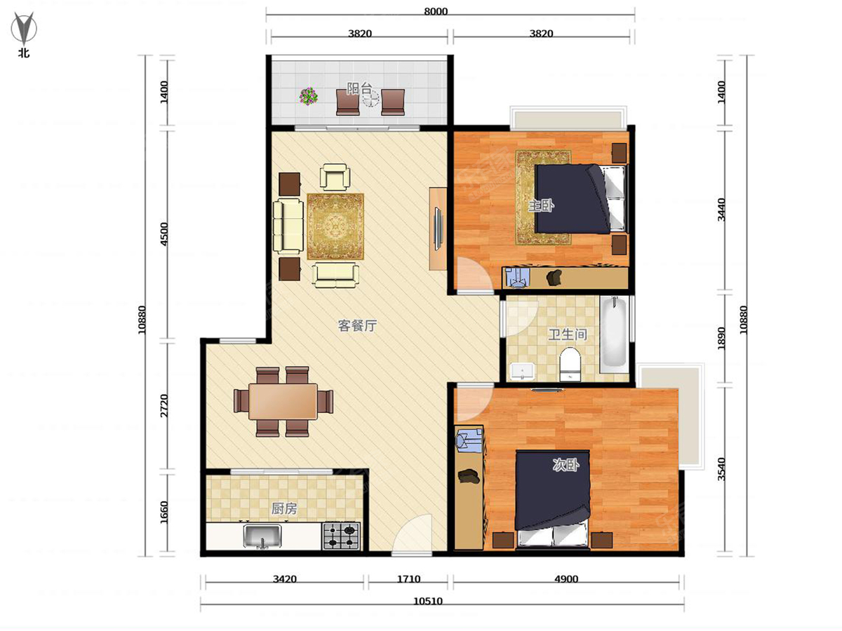 海伦印象户型图