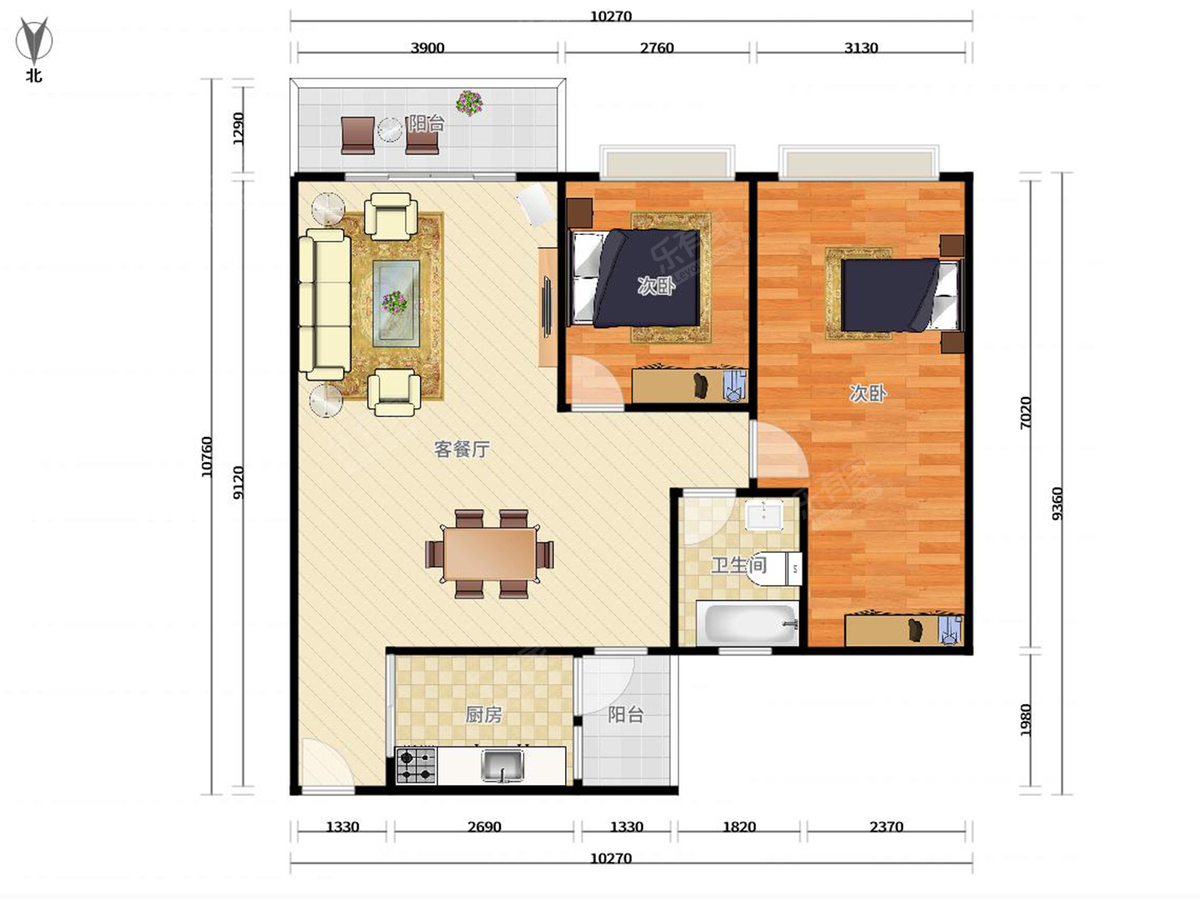 紫晴苑户型图