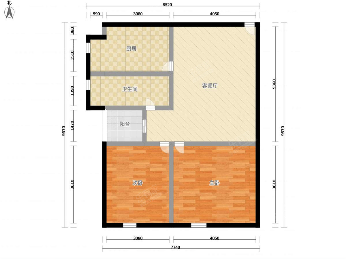 蓝天金地户型图