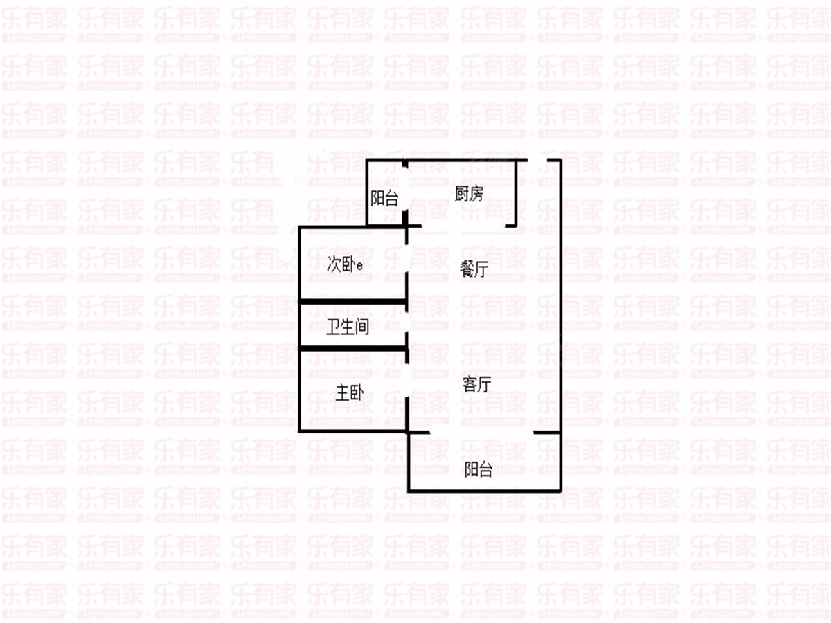 名巨中央花园户型图