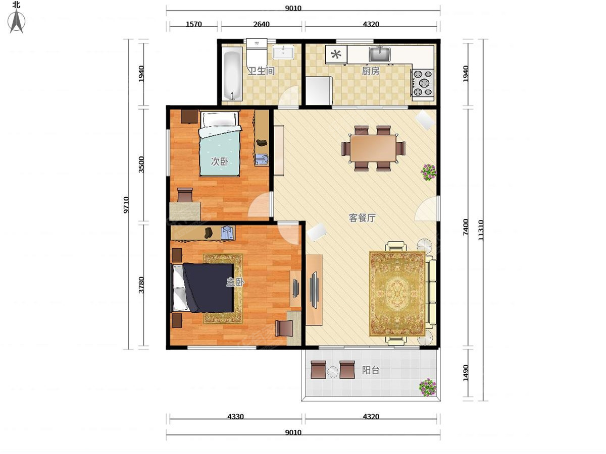 比华利山庄（中山）户型图