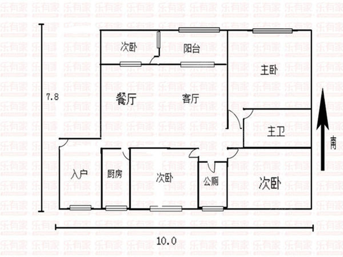 天地源·御湾雅墅 3室2厅2卫1厨2阳 104.02 南