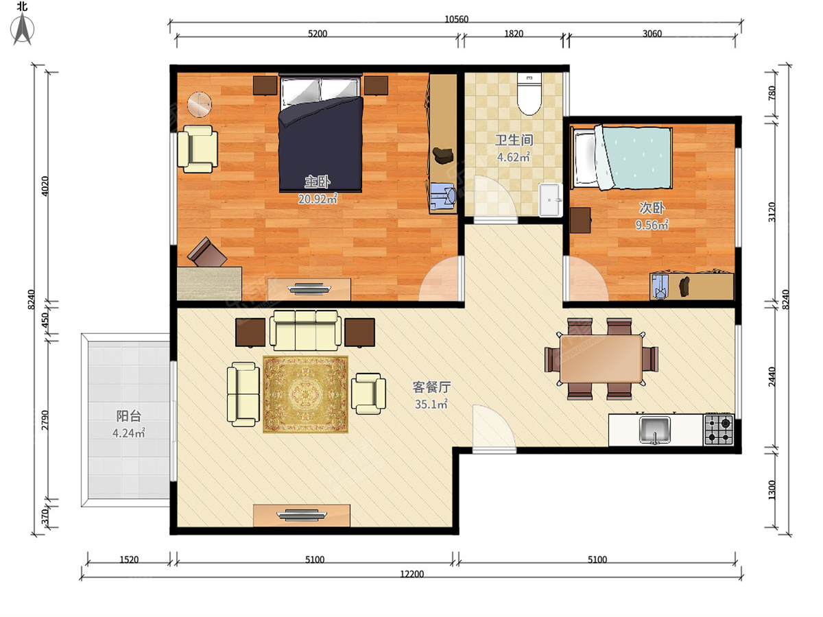 长洲新居路户型图