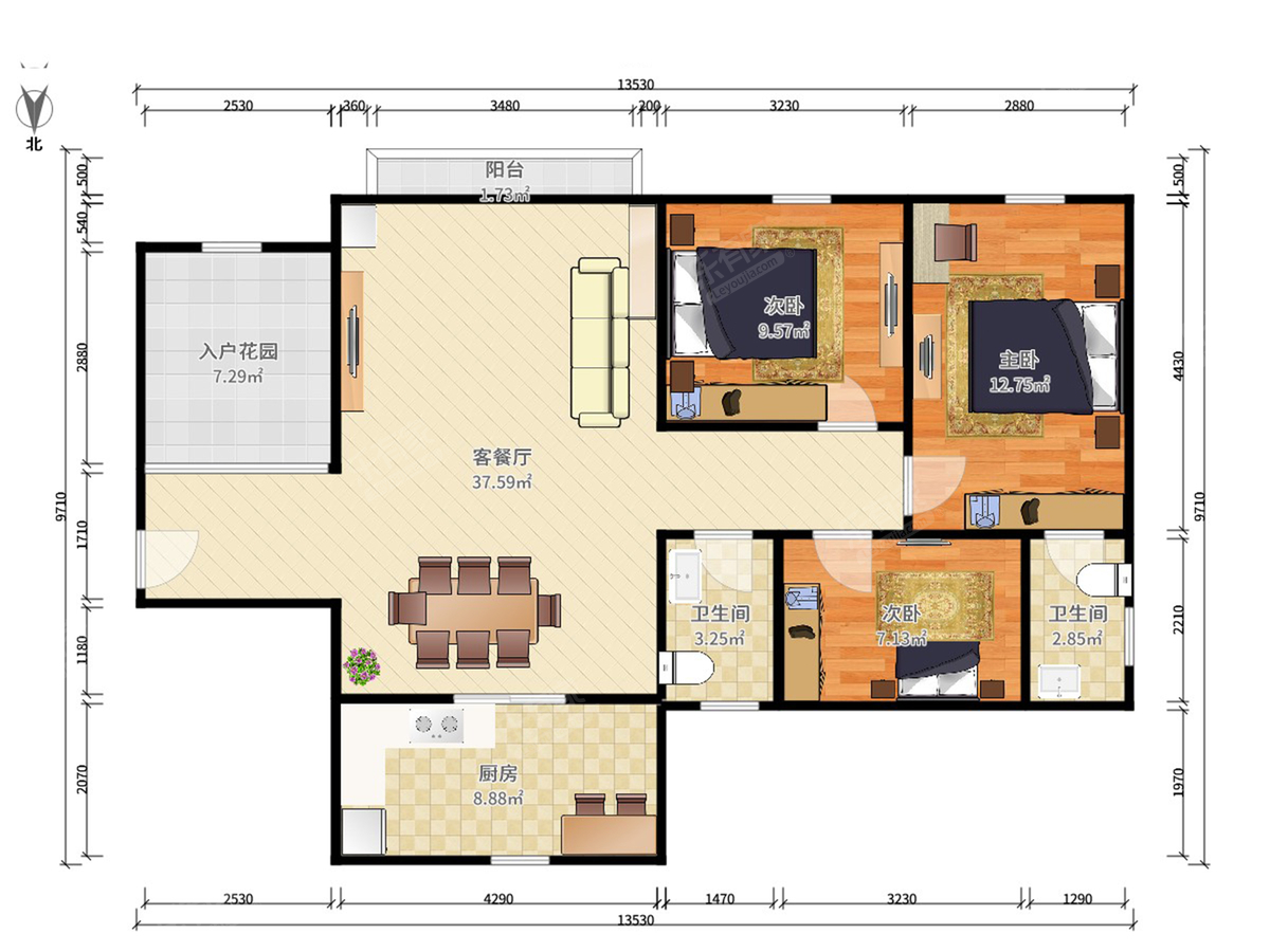 江门奥园户型图