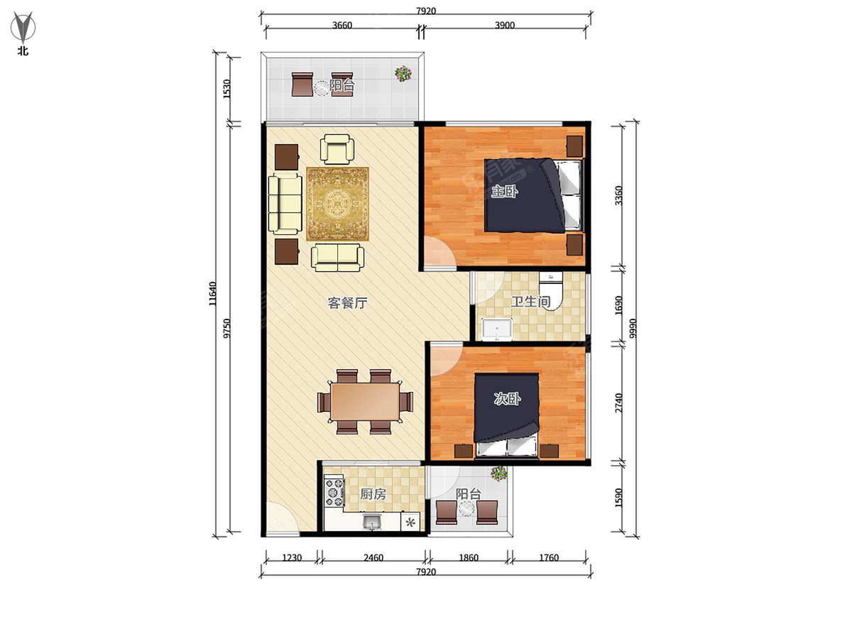 华浩源绿谷户型图