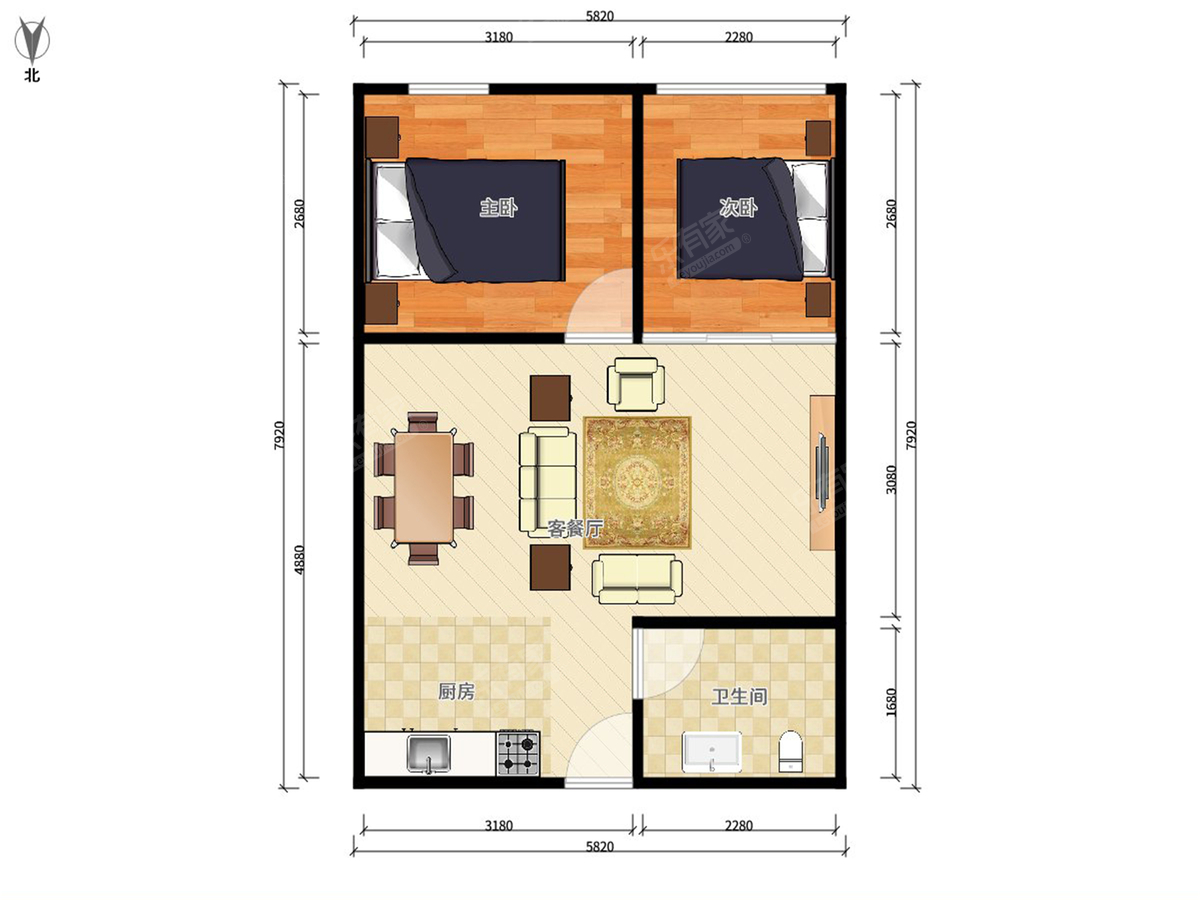 广物星港国际户型图