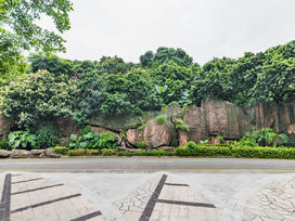 华联城市山林花园实景图