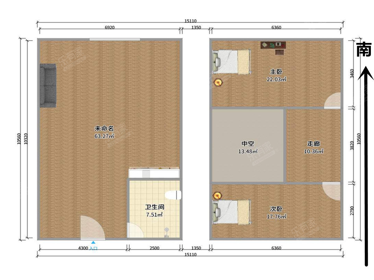 敏捷尚品商务中心户型图