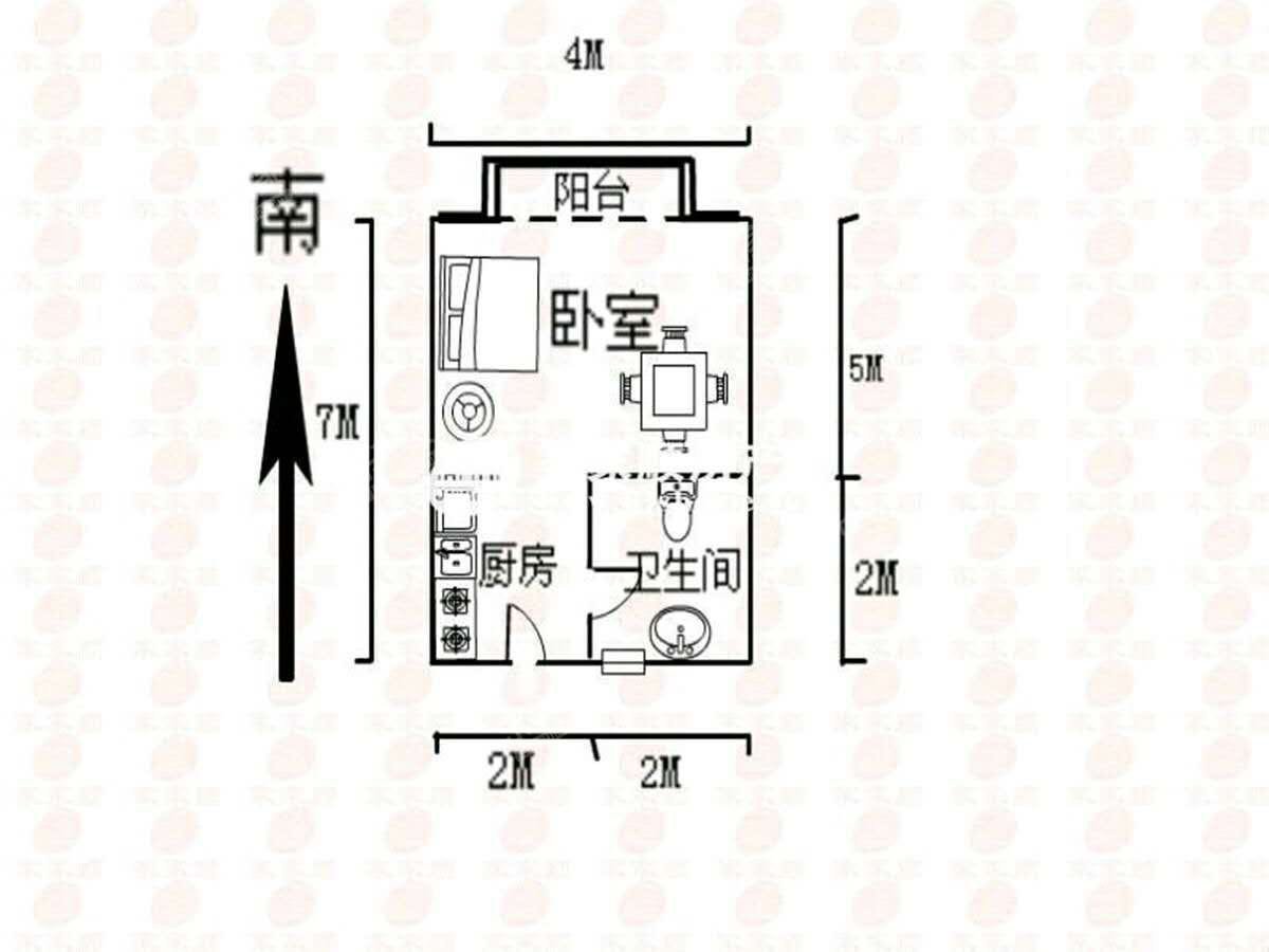 辛盛苑花园户型图