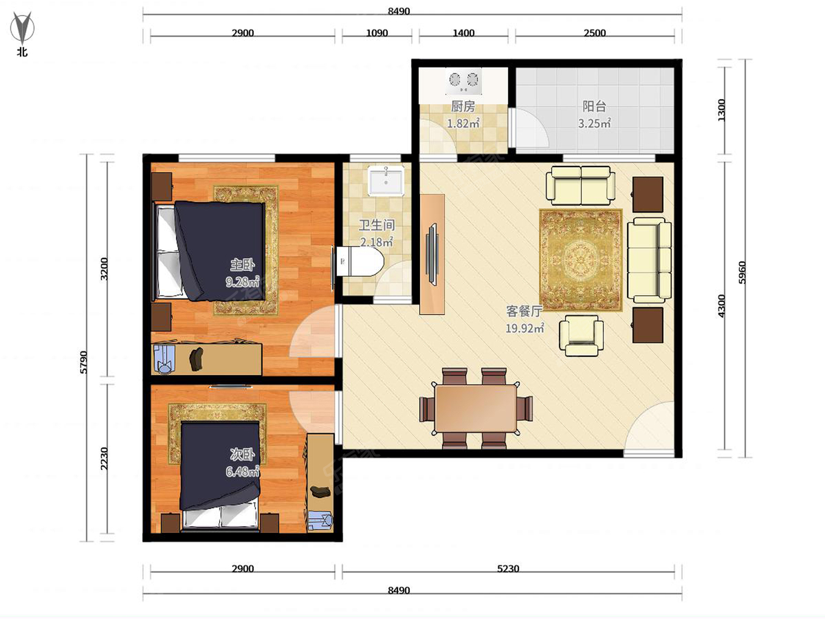 梧桐山新居一期户型图