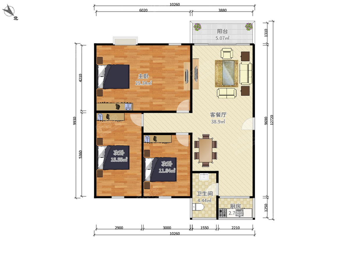 低于市场价的高档洋房！