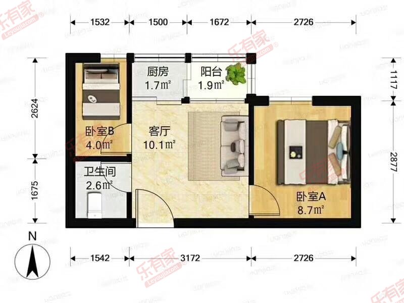 金碧翡翠华庭户型图