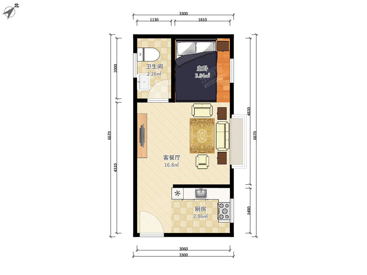 梧桐山新居二期户型图