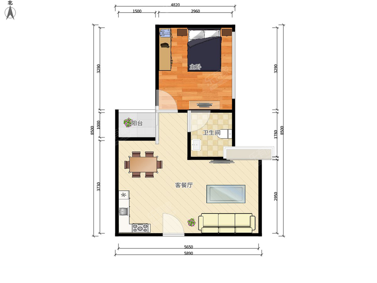 中港华庭户型图
