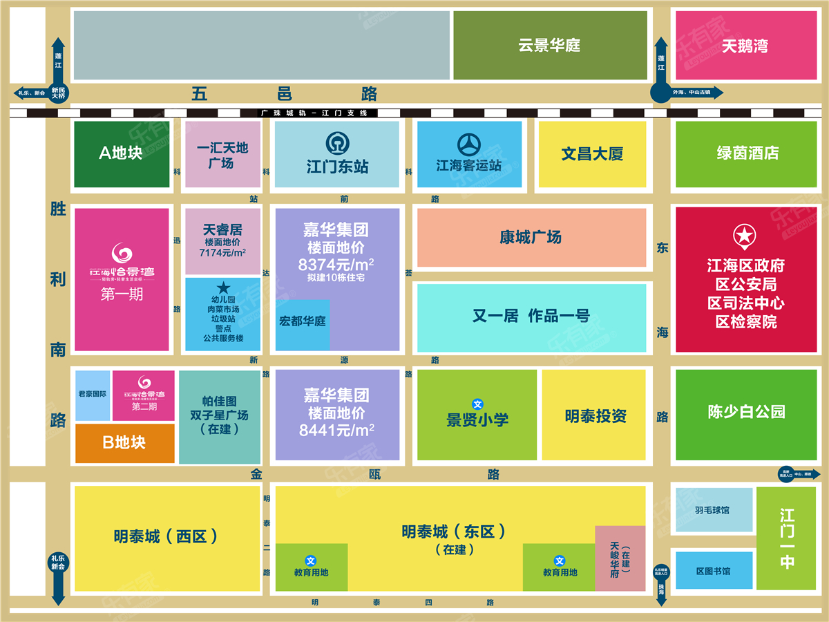 怡景湾君铂花园配套图