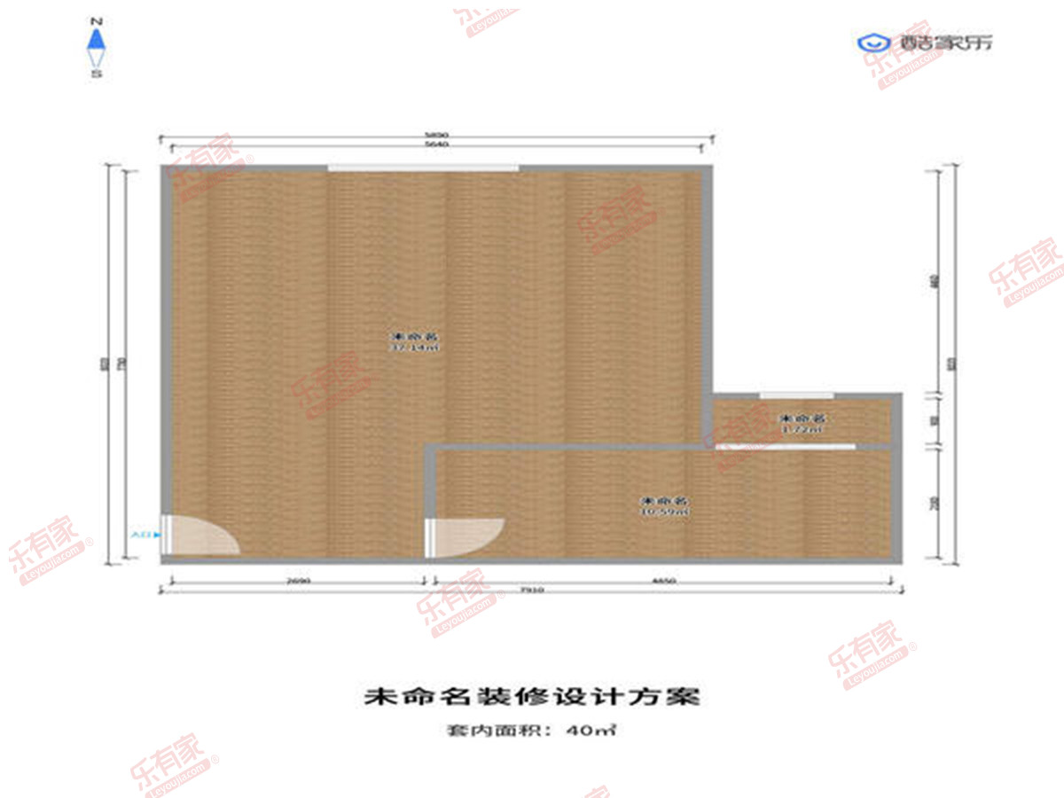 豪布卡斯公寓户型图