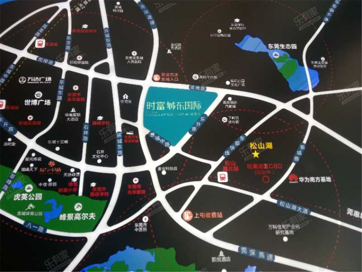 时富花园区位