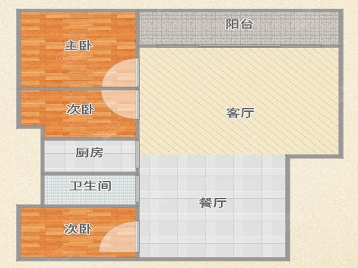银燕大厦户型图
