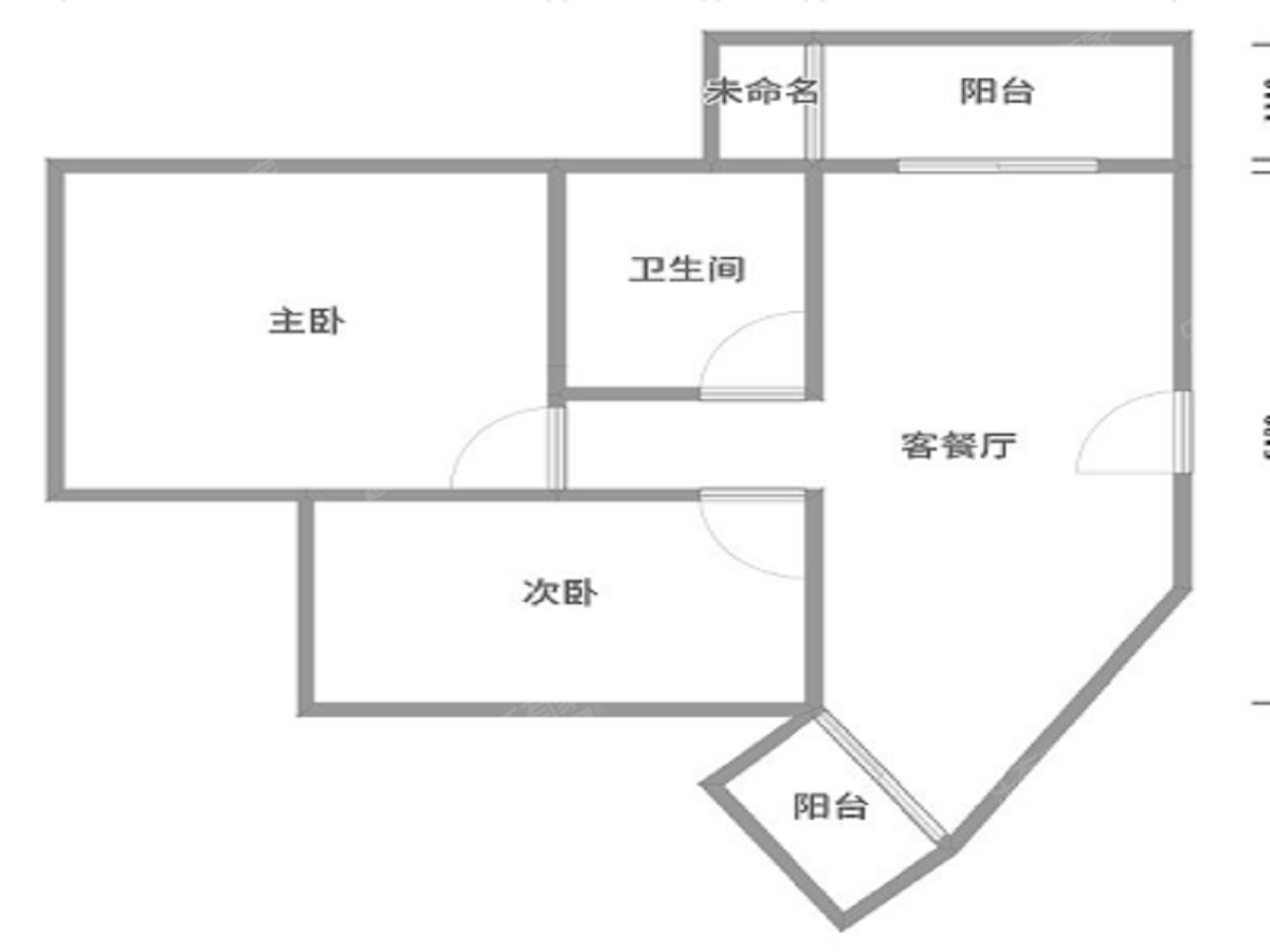 万豪花园户型图