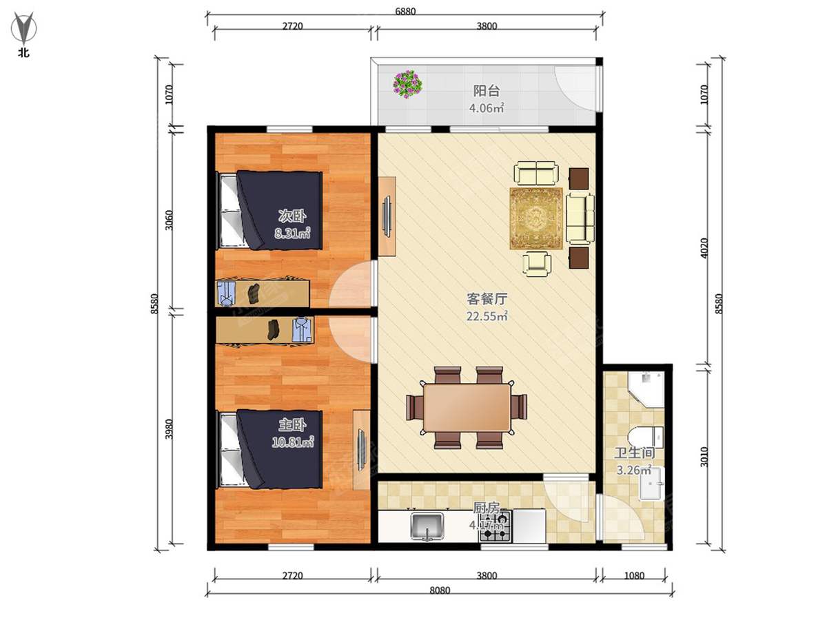 富兴新村户型图