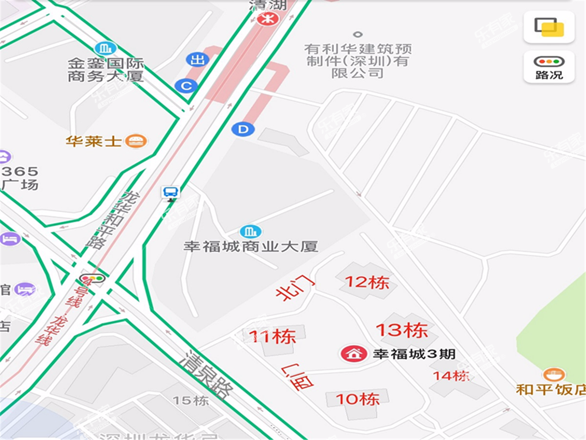 幸福城润园三期沙盘图