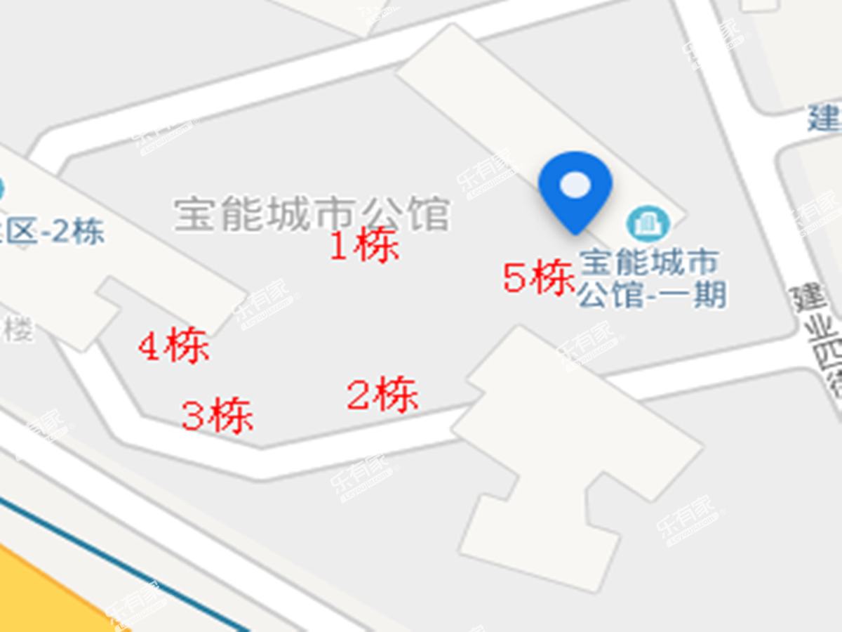 宝能公馆沙盘图