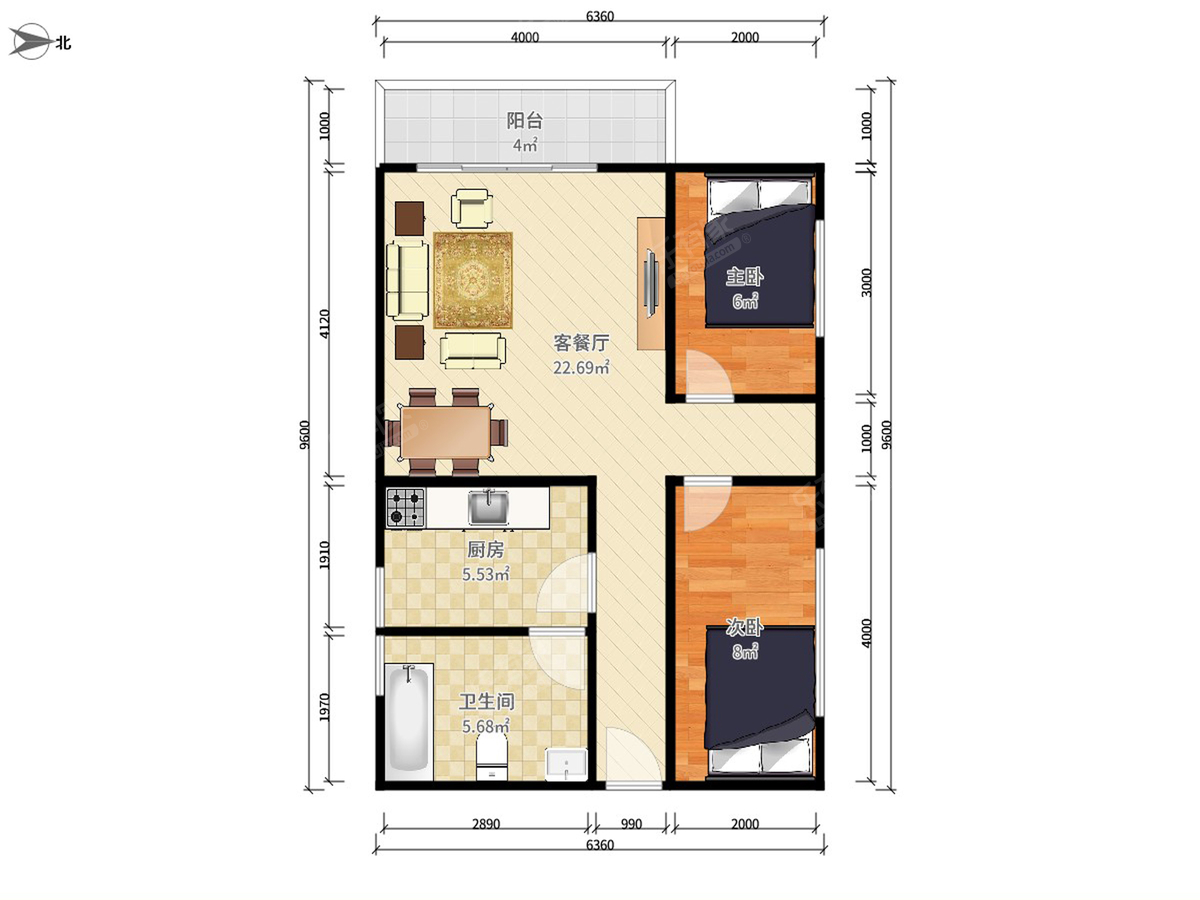 锦上花家园户型图