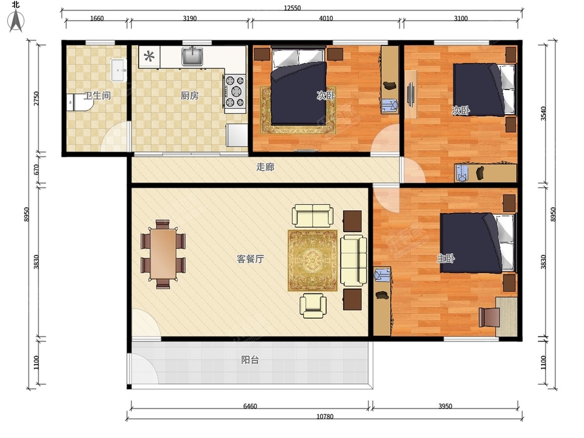 平沙糖厂新村户型图