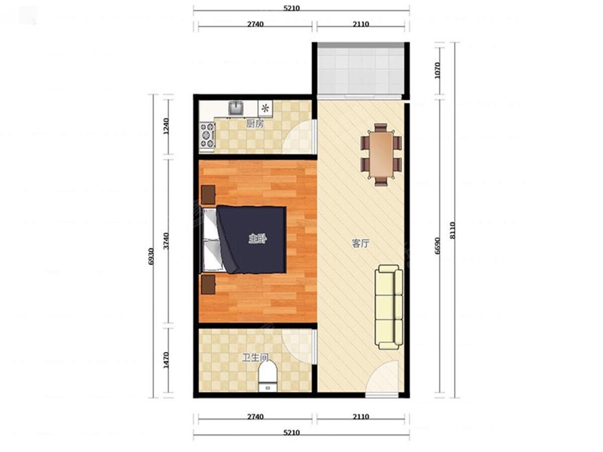 碧雅居户型图