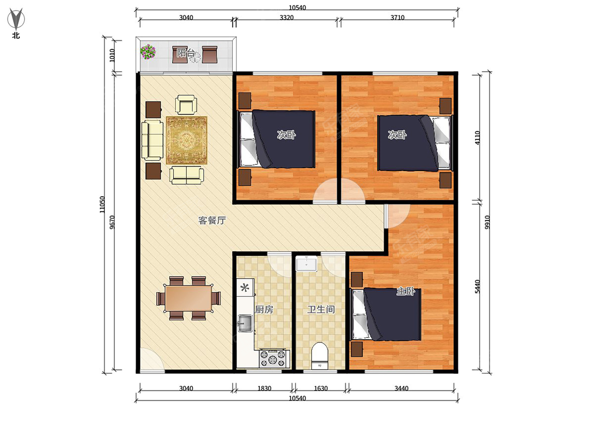 锦绣新居户型图