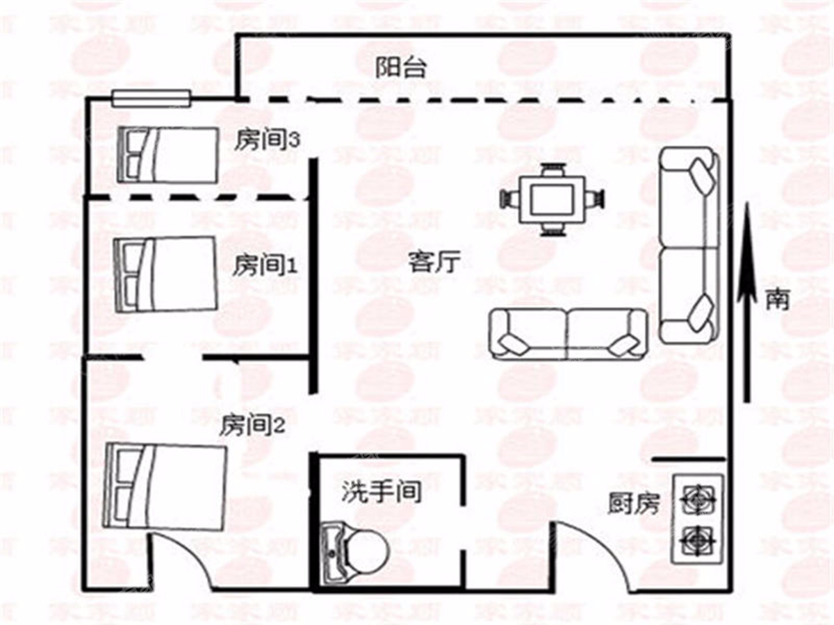 八十步海寓户型图