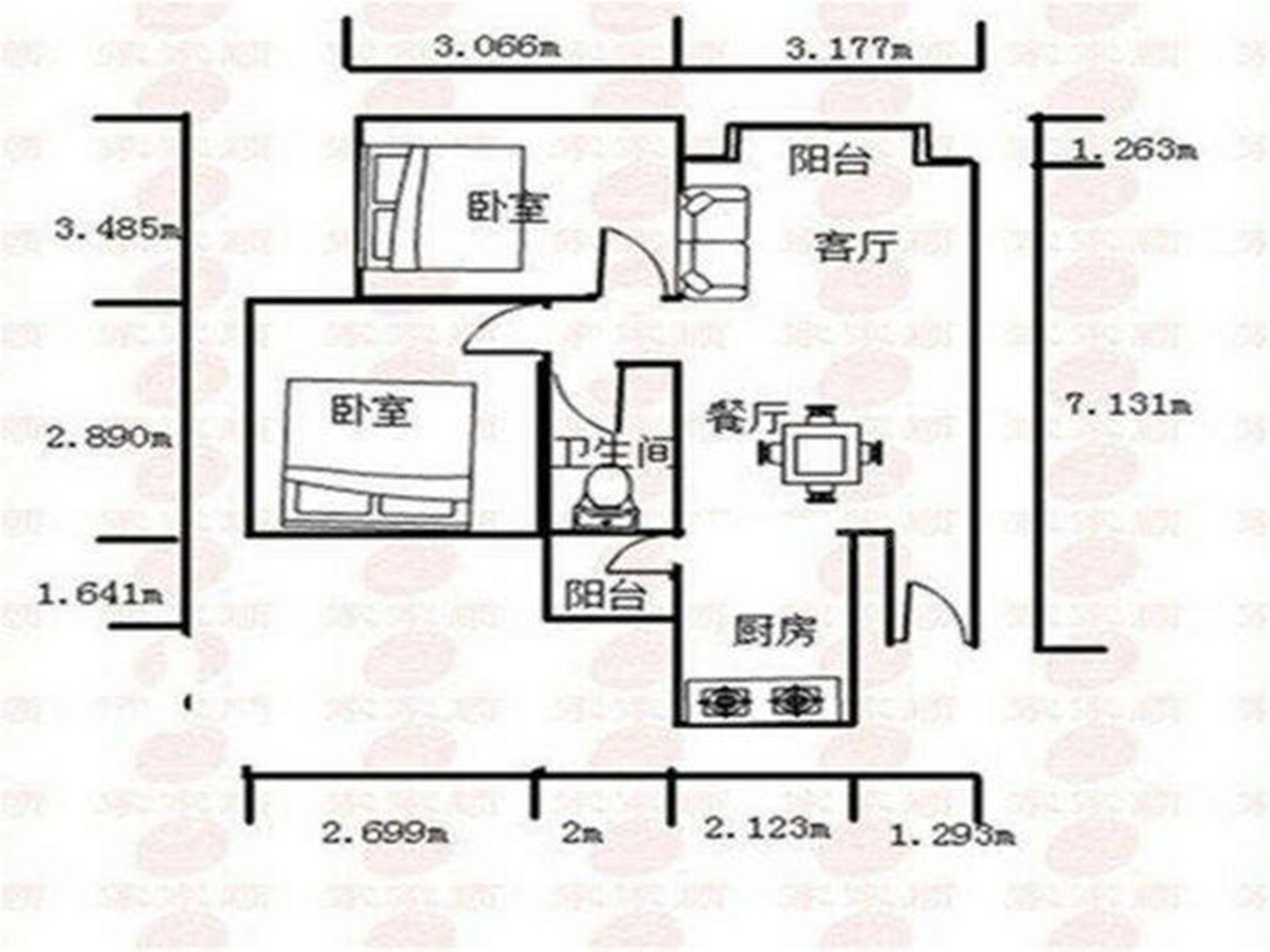 鹏基万林湖户型图