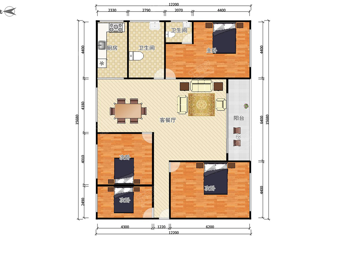 东江体育场，朝南采光佳，中楼层带花园，近大型公园，业主诚售，随时看房！