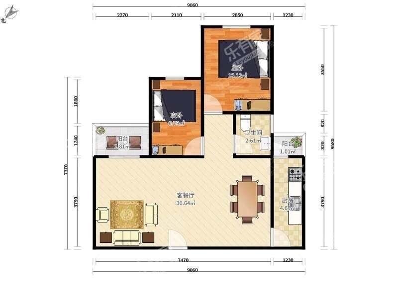 绿景蓝湾半岛户型图