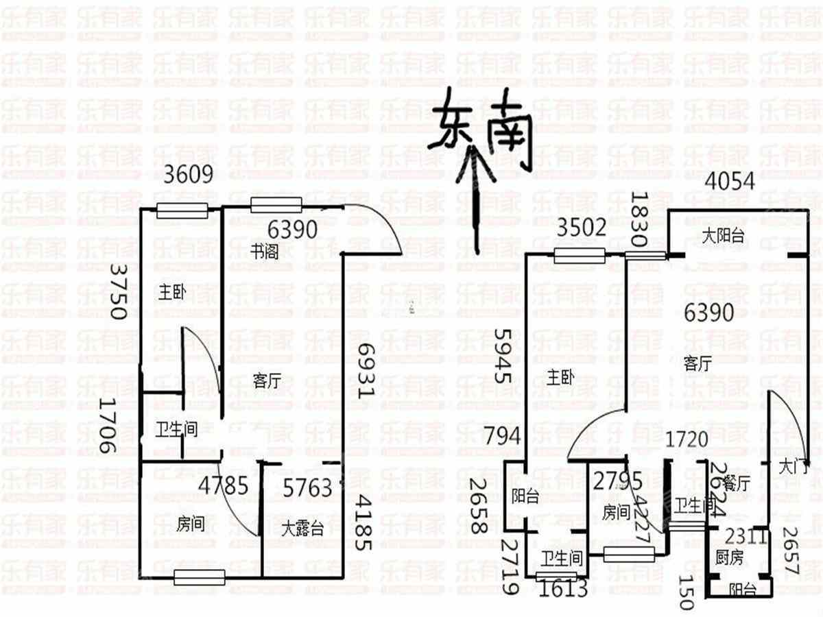 东方威尼斯花园户型图