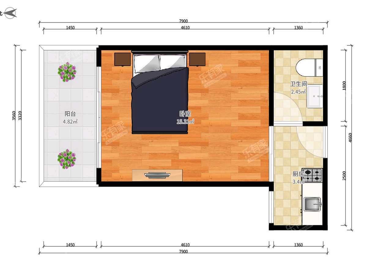 嘉鑫阳光雅居户型图
