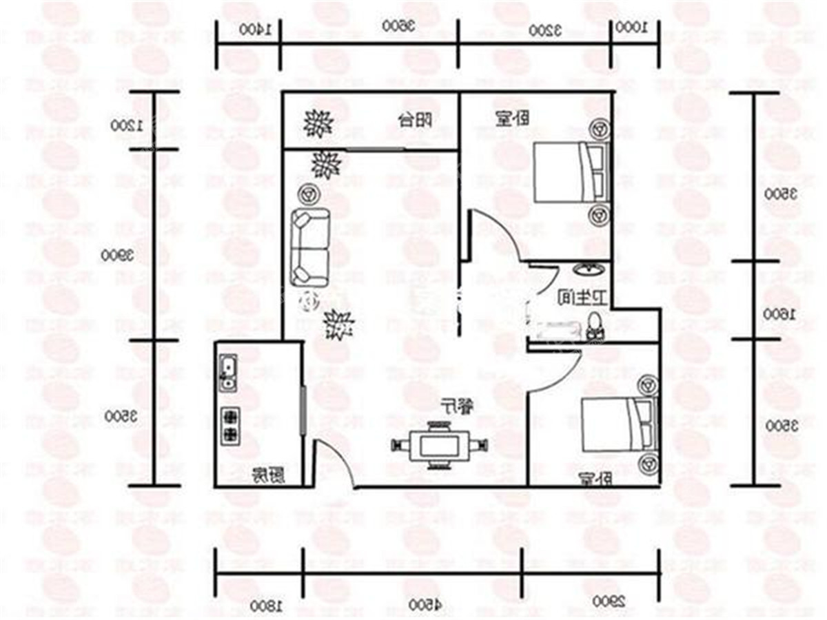 富盈山水华府户型图