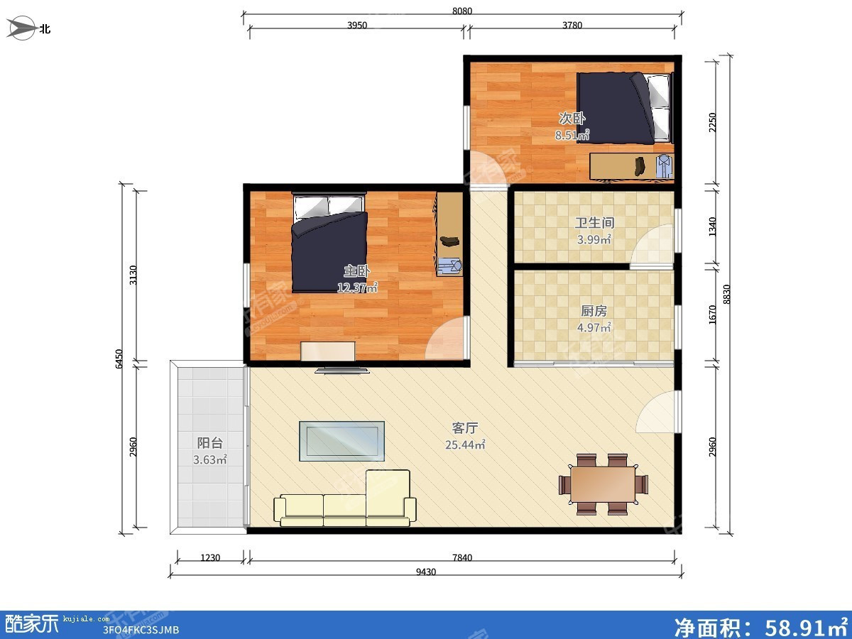 居安苑户型图