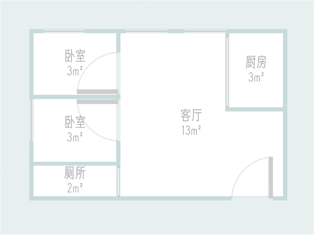 江南大道北 2房1厅1卫 40㎡-广州江南大道北租房