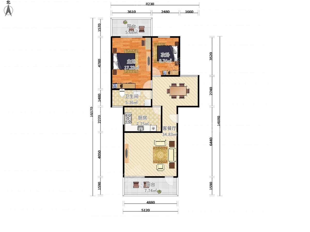 长福花园户型图