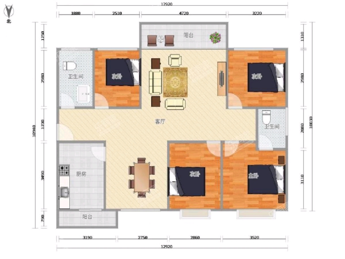 长城盛世家园二期户型图