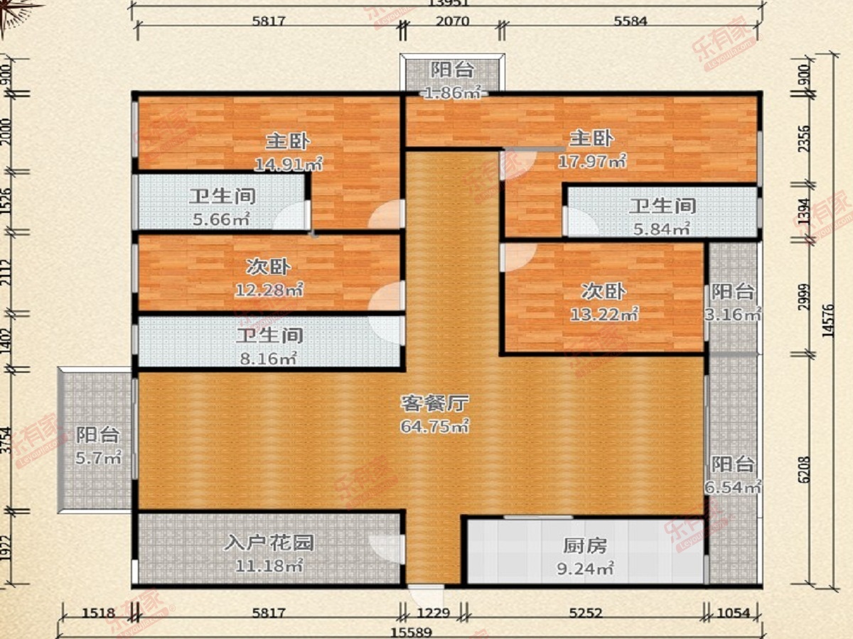 梅州万象江山户型图图片